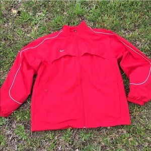 Red Nike jacket